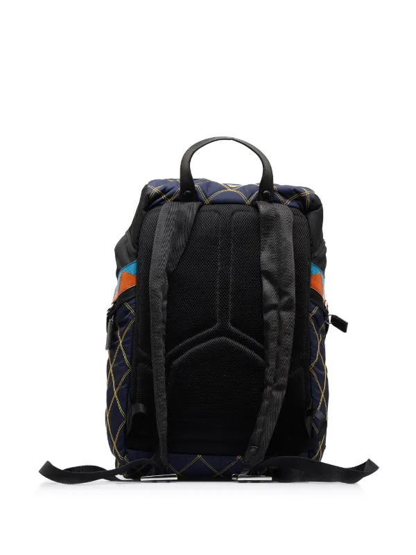 Prada quilted clearance backpack