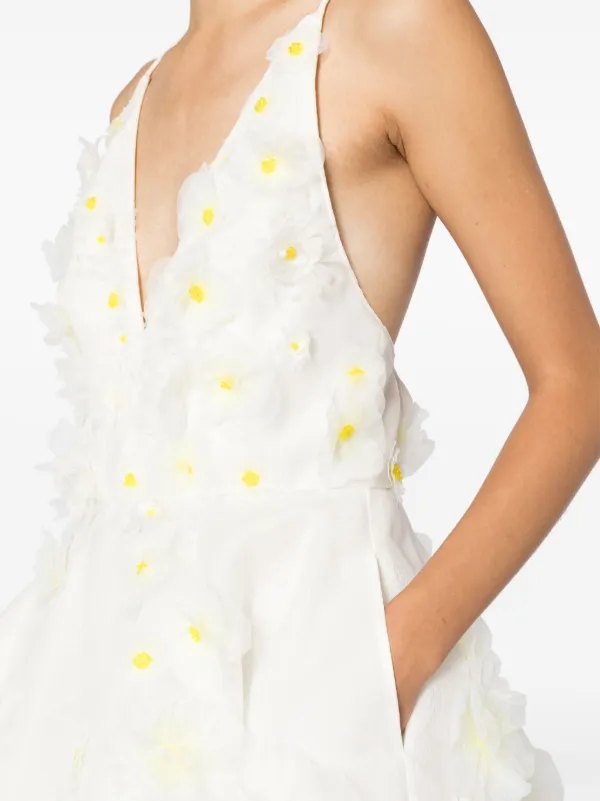 ZIMMERMANN Matchmaker Daisy Mini Dress | White | FARFETCH