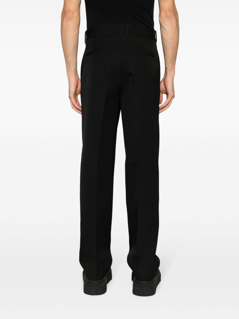 Jil Sander Straight pantalon Zwart