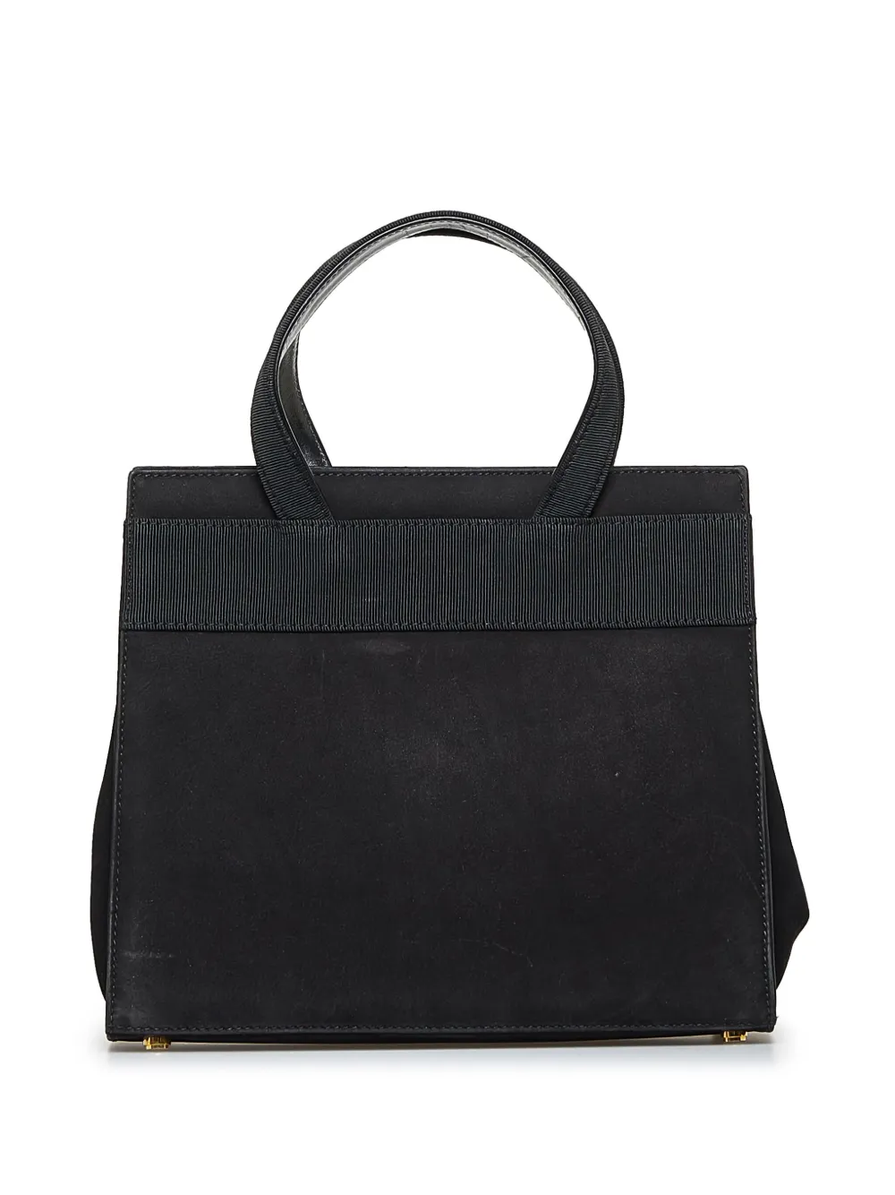 Ferragamo Pre-Owned 2010/2023 Vara suede tote bag - Zwart