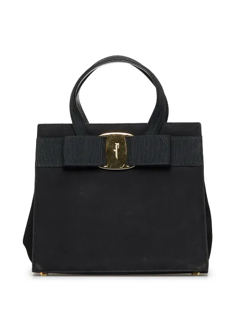 Ferragamo Pre-Owned 2010/23 Vara Handtasche aus Wildleder