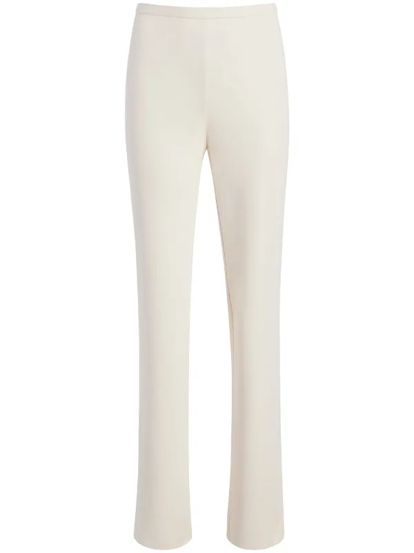 Another Tomorrow Everyday Jersey Slim-fit Trousers in Neutrals