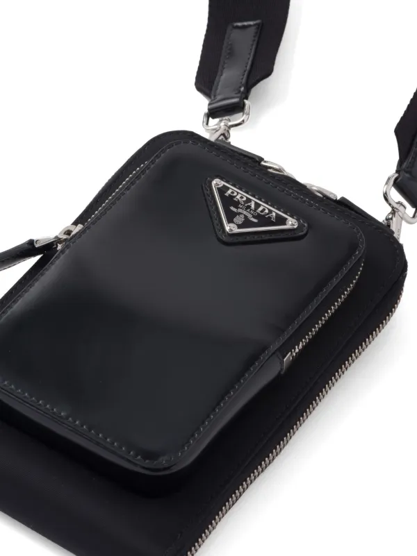 Prada Telefoonhoesje Met Logo | Zwart | FARFETCH NL