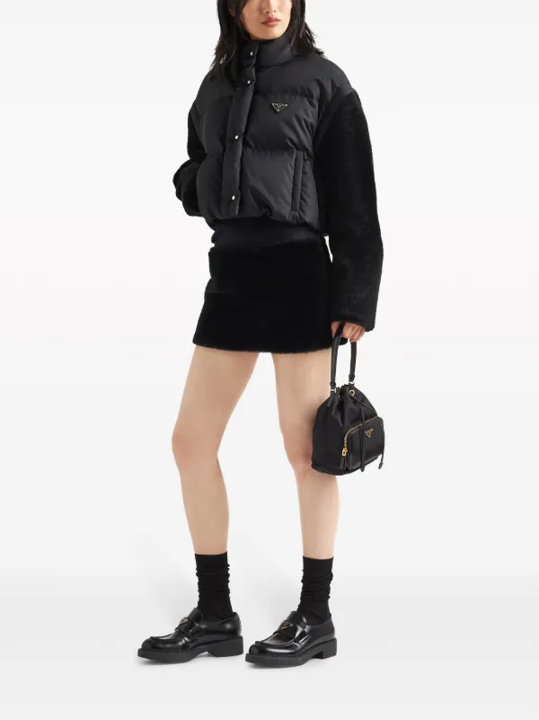 【希少】PRADA ペンシルシルエット スパンコール スカート スパンコール I ライン スカート