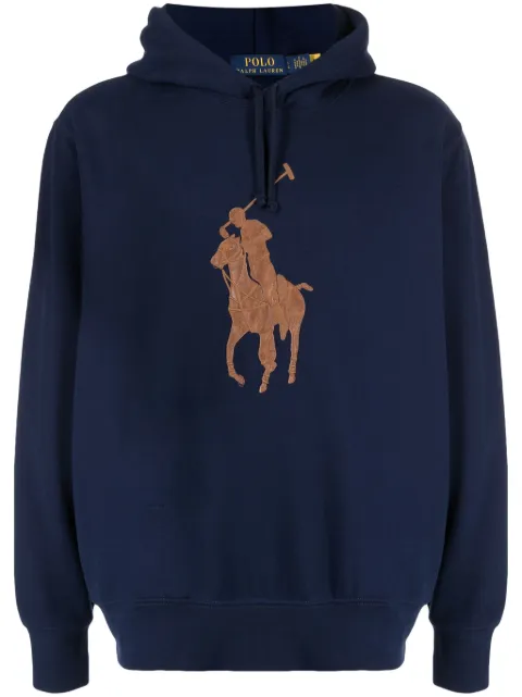 Polo Ralph Lauren hoodie en polaire à logo