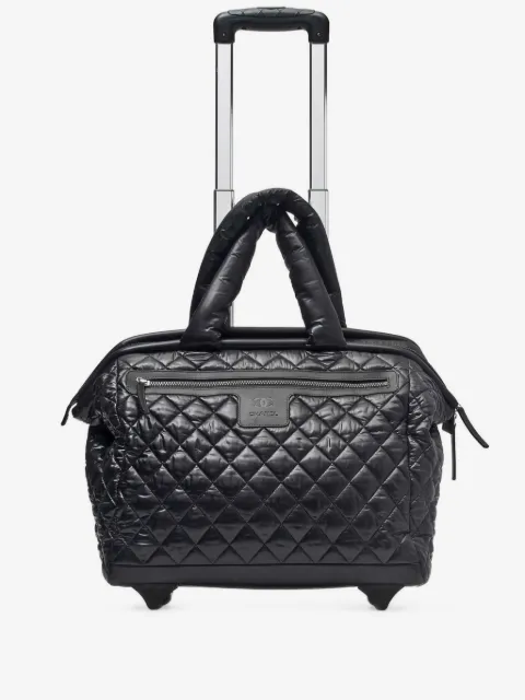 CHANEL Pre-Owned 2012 Cocoon diamond quilted trolley