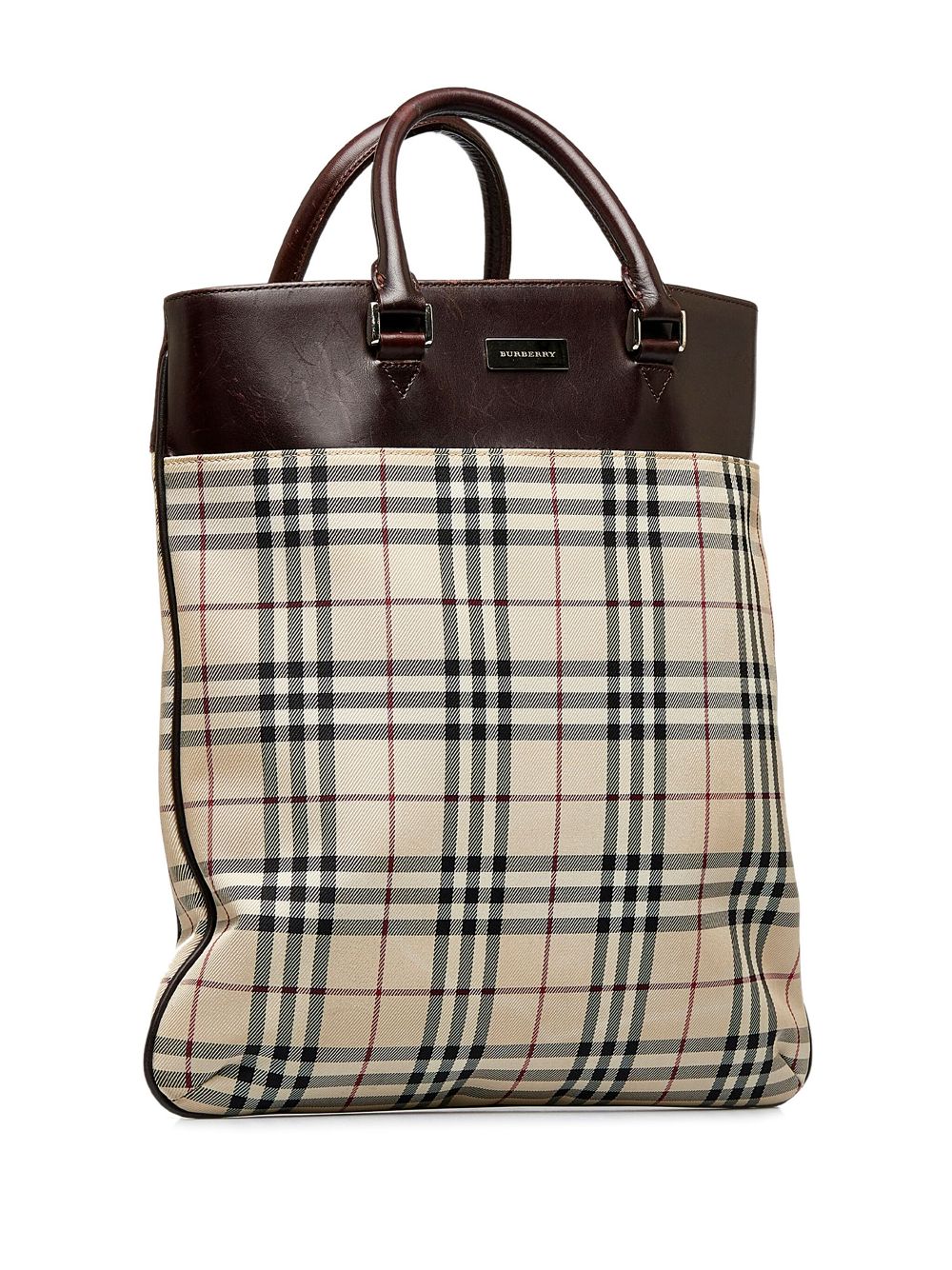 Burberry house hot sale check bag