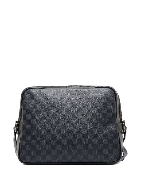 Louis Vuitton Sac Leoh Damier Graphite Messenger Bag