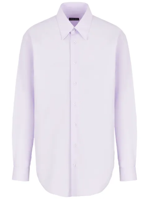 Giorgio Armani long-sleeve cotton shirt