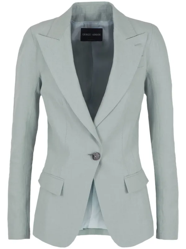 Armani linen deals blazer
