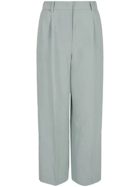 Giorgio Armani pantalones capri con tiro alto