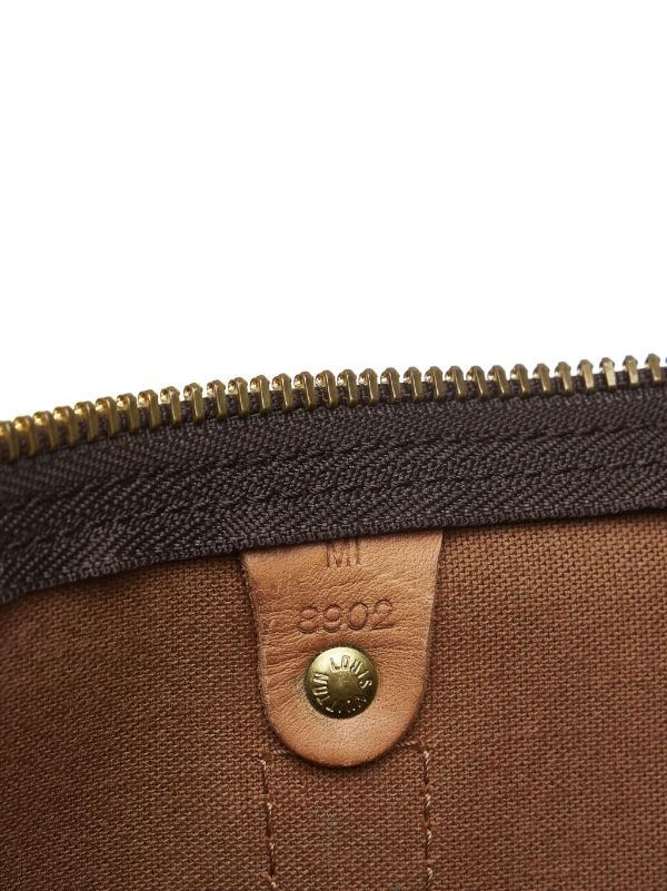 Louis Vuitton pre-owned Monogram Keepall 55 Travel Bag - Farfetch
