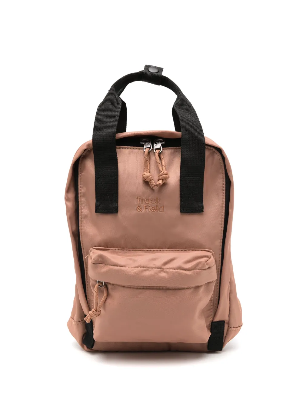 Track & Field Mochila de canvas com logo | Marrom | Image 1