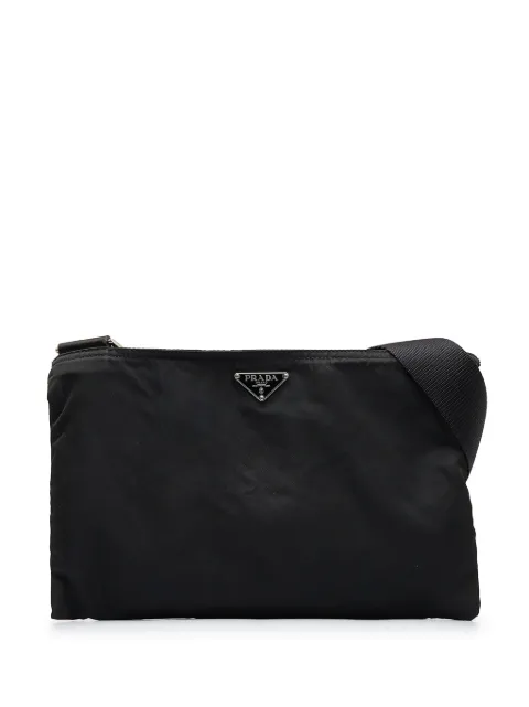 Prada Pre-Owned 2013-2023 triangle-logo crossbody bag