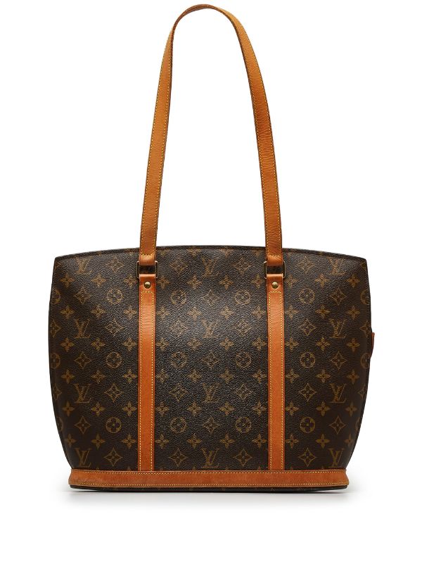 Pre-owned Louis Vuitton 1998 Babylone Tote Bag In Brown