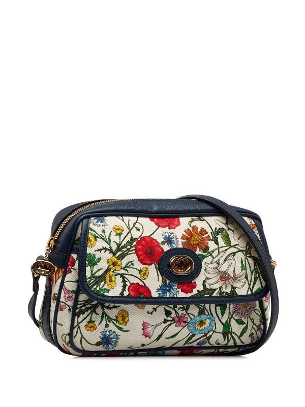 Gucci floral clearance shoulder bag