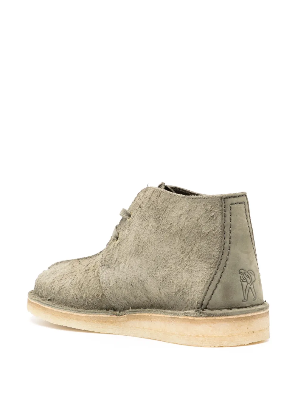 Clarks Desert Trek lace-up boots Green