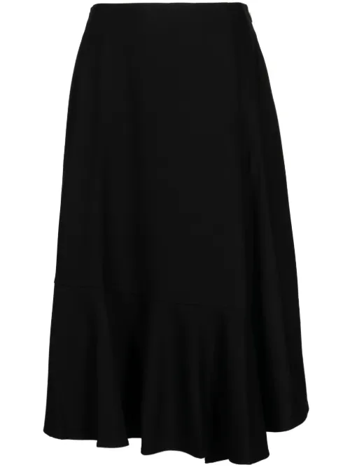 Jupe taille-haute à fronces - b+ab - Modalova