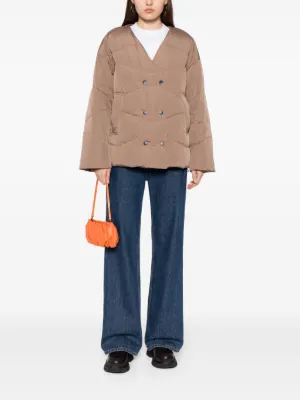 tout a coup （トゥットアクー）　ジップアップ　パテッドジャケット COOTIE PRODUCTIONS/Padded Zip Up Jacket（Taupe）［ジップ