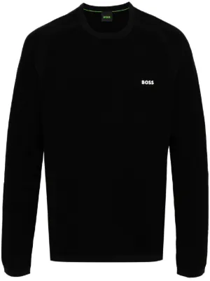 Versace Versace Hills Cotton Sweatshirt | Black | FARFETCH