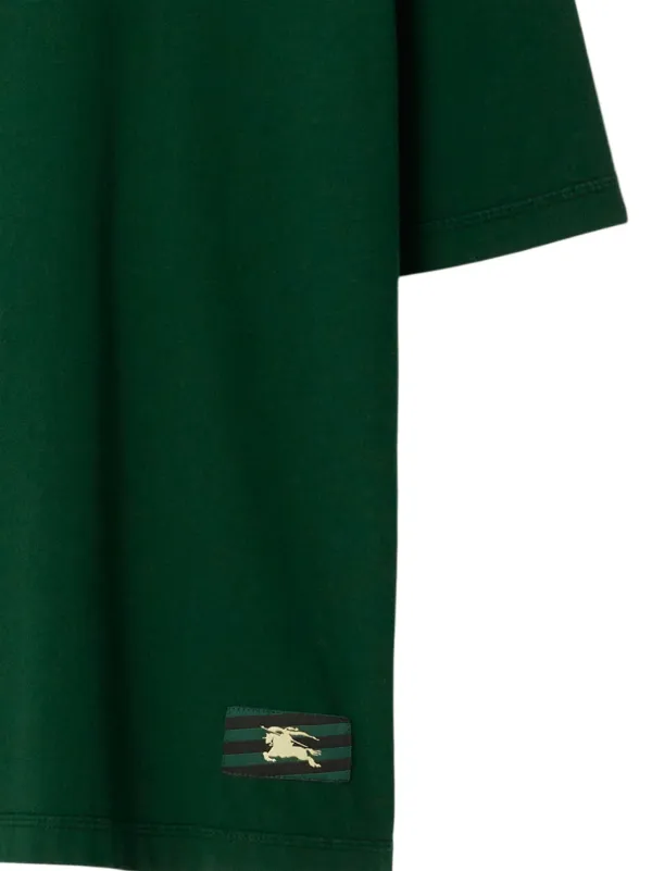 Green burberry t shirt hot sale