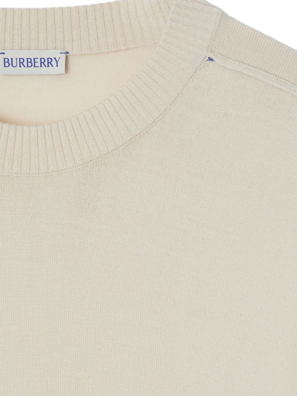 Burberry crew-neck wool jumper Men