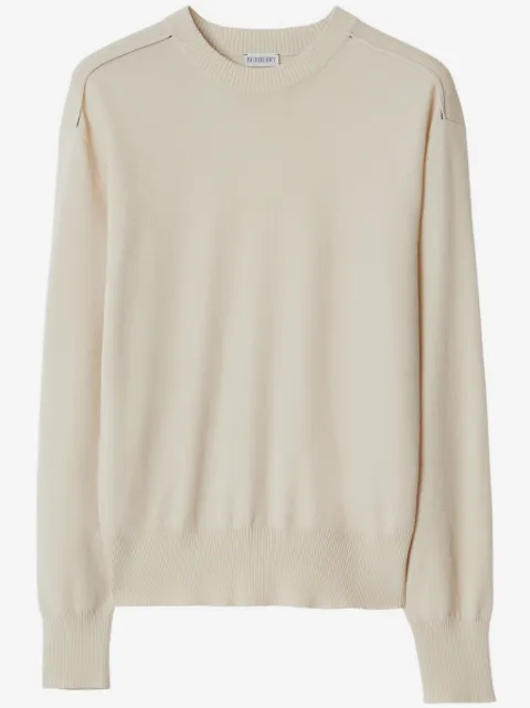 Burberry crew-neck wool jumper