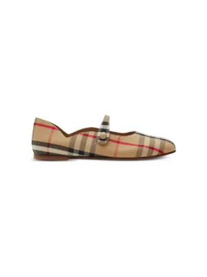 Flats Burberry Kids Moda infantil FARFETCH