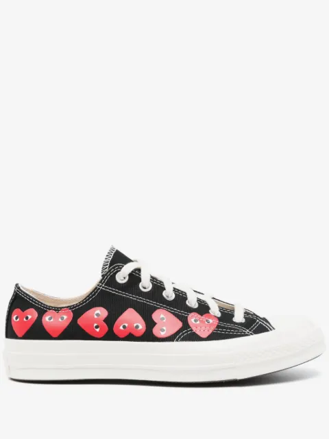 Comme Des Garçons Play x Converse x Converse Chuck 70 Low Multi Heart sneakers