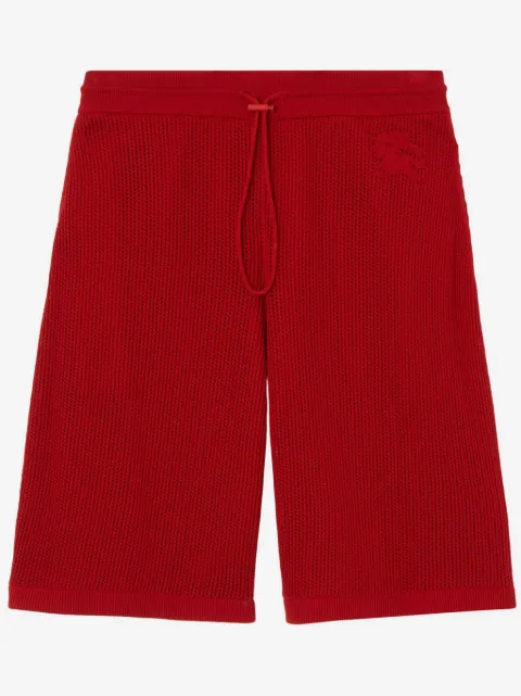 Burberry Equestrian Knight mesh shorts