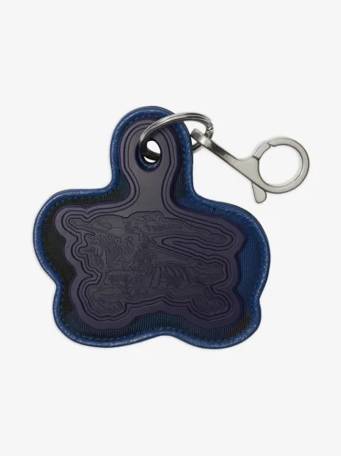 Burberry EKD leather keyring