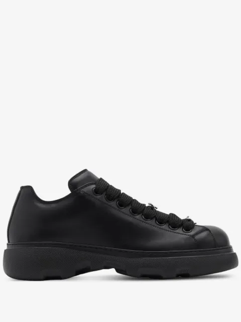 Burberry Ranger barbed-wire leather sneakers