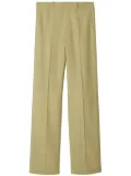 Burberry straight-leg tailored wool trousers - Neutrals