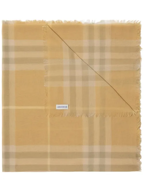 Écharpe en laine à motif Vintage Check - Burberry - Modalova