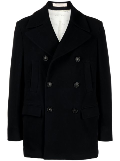 Massimo Alba Bellagio virgin-wool peacoat