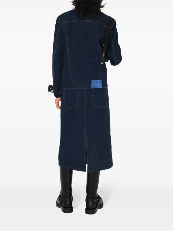 Burberry デニムスカート | ブルー | FARFETCH JP