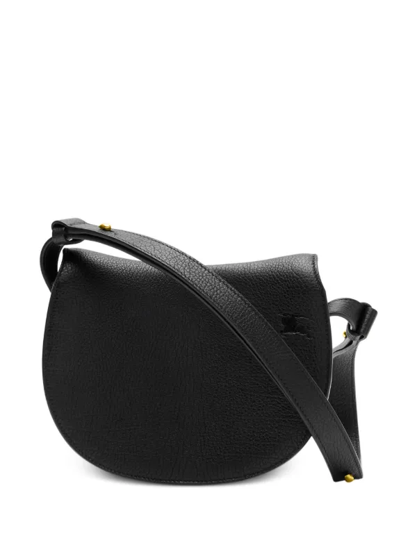BURBERRY HORSEFERRY ボディバッグ ブラック BURBERRY（バーバリー） ボディバッグ HORSEFERRY PRINT COTTON CANVAS