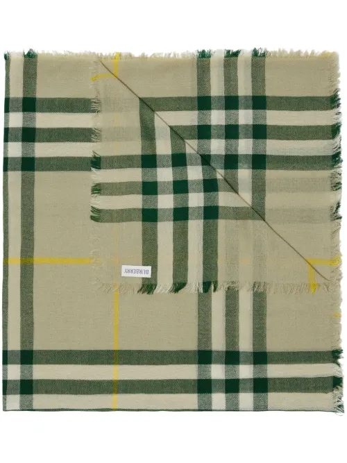 Écharpe en laine à motif Vintage Check - Burberry - Modalova