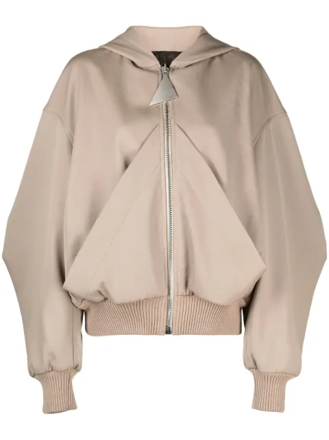 The Attico virgin-wool bomber jacket