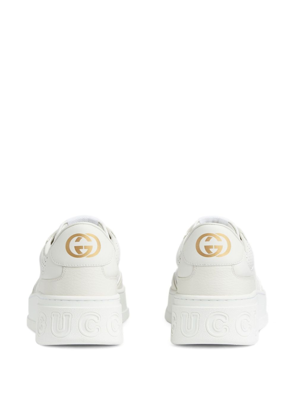 Gucci GG Supreme canvas sneakers Wit