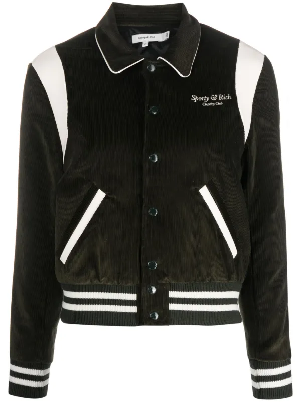 Sporty sales bomber jacket