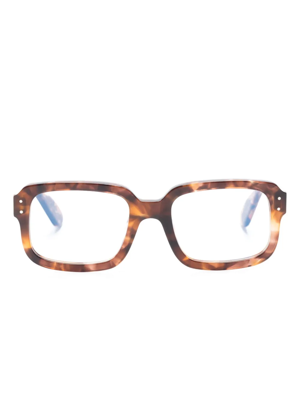 Lesca Dude Square-frame Glasses In Multi