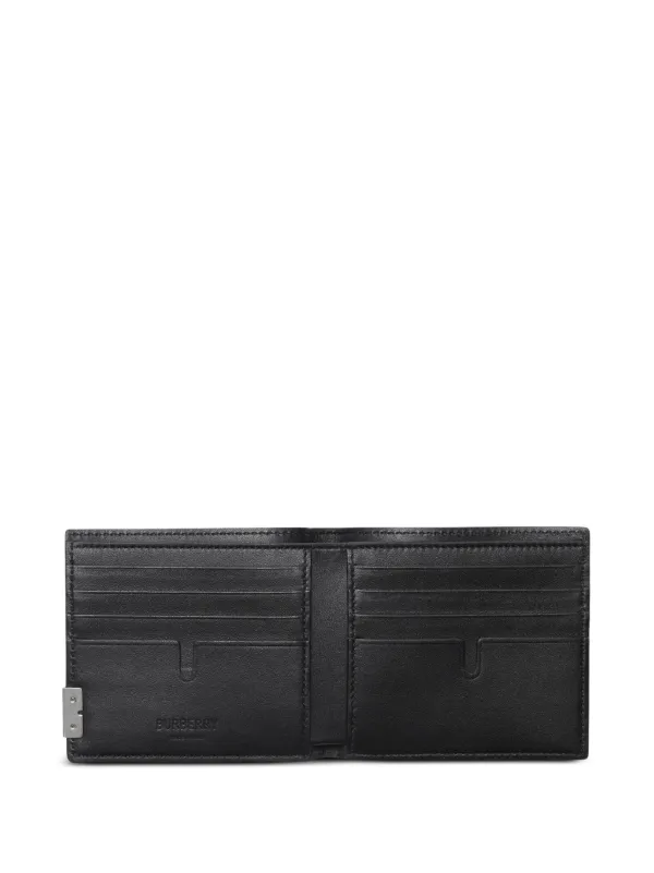 Burberry B Cut bi fold Wallet Black FARFETCH AU