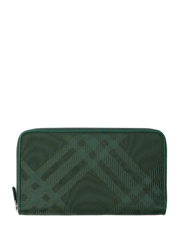 burberry london check zip pouch