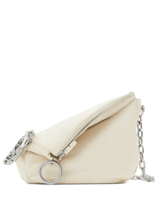 Burberry Knight レザーショルダーバッグ S Burberry Knight レザーショルダーバッグ S | パープル
