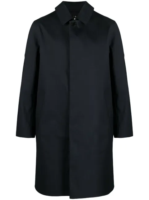 Mackintosh gabardina con botones 