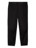 Burberry Kids Equestrian Knight cotton trousers - Black