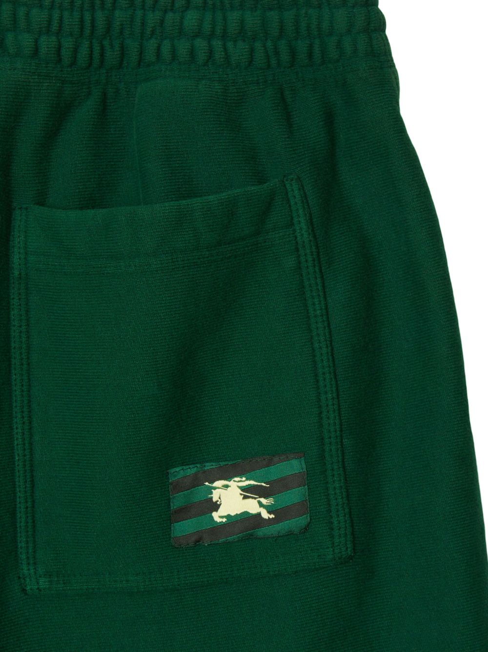 Affordable Burberry Equestrian Knight-logo cotton shorts Men