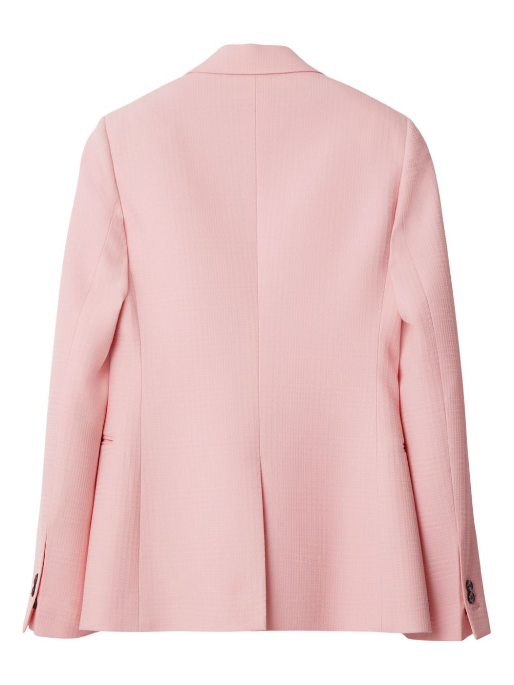 Burberry single-breasted wool blazer Women