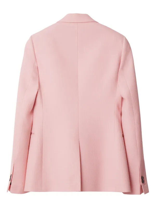 ジャケット BURBERRY Pink Wool Blazer Pink wool blazer | Le Noir - Unconventional Luxury